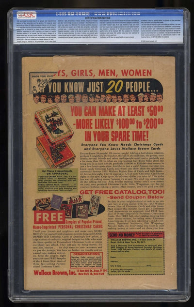 Amazing Fantasy #15 CGC FA/GD 1.5 1st Appearance Spider-Man
