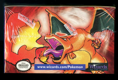 1999 Pokemon Base Set Booster Box | Green Wing Charizard | Sealed