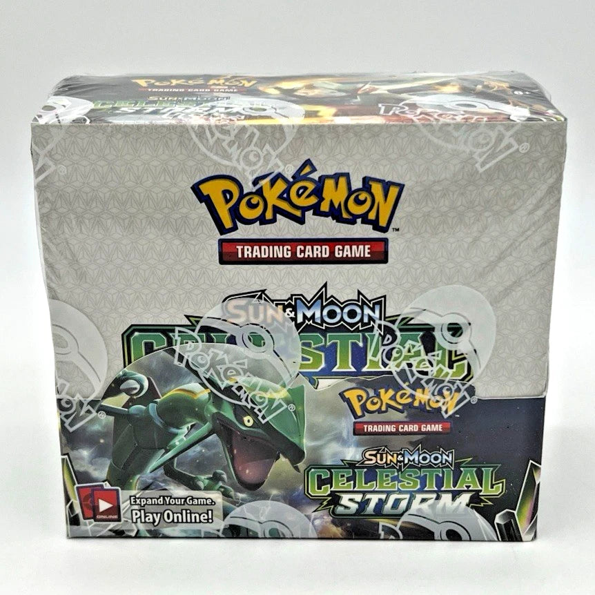 Pokémon TCG Sun & Moon CELESTIAL STORM Booster Box • FACTORY SEALED