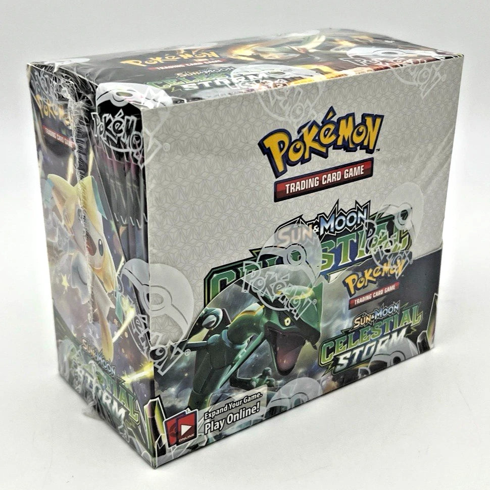 Pokémon TCG Sun & Moon CELESTIAL STORM Booster Box • FACTORY SEALED