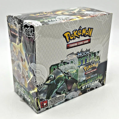 Pokémon TCG Sun & Moon CELESTIAL STORM Booster Box • FACTORY SEALED