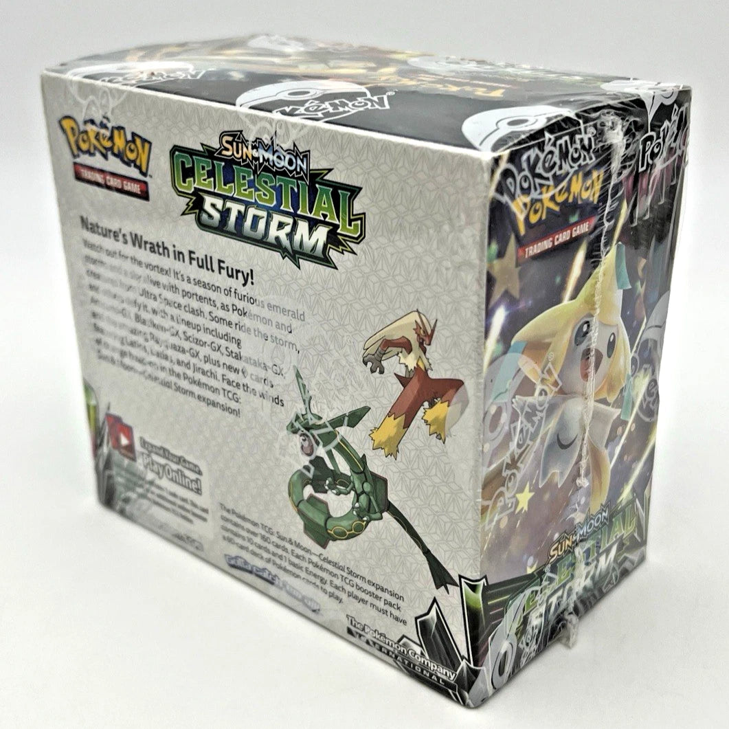 Pokémon TCG Sun & Moon CELESTIAL STORM Booster Box • FACTORY SEALED